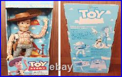 Disney Toy Story PULL-STRING TALKING WOODY Official Figure early model 1995