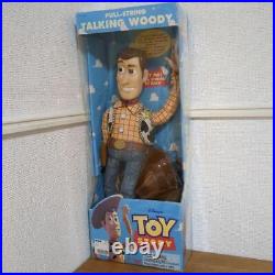 Disney Toy Story PULL-STRING Talking Woody Official Figure PIXAR Very Good Cond
