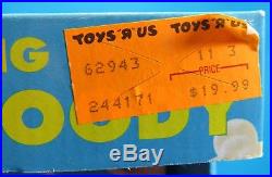 Disney Toy Story Pull-String Talking Woody 1995 Thinkway Toys Sealed in Box