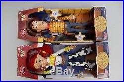 Disney Toy Story Pull String Talking Woody And Jessie Doll Figures