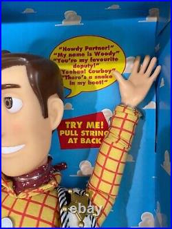Disney Toy Story Pull-String Talking Woody. Vintage (1st edition)Thinkway 1995