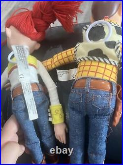 Disney Toy Story Pull String Woody 16 Talking Doll Figure Play Read Description