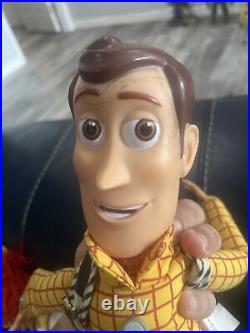Disney Toy Story Pull String Woody 16 Talking Doll Figure Play Read Description