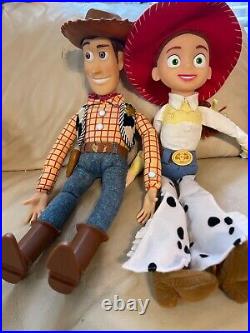 Disney Toy Story Pull String Woody 16 Talking Doll Figure Play or Collectible