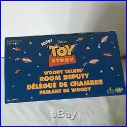 Disney Toy Story Sheriff Woody Talking Parlance Pull String Collect New Pixar