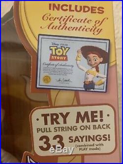 Disney Toy Story Signature Collection Bullseye & Jessie Woodys Round Up. 2 Dolls