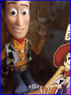 Disney Toy Story Signature Collection Talking Woody Deluxe Replica Doll Figure