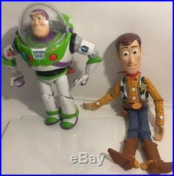 Disney Toy Story TALKING Woody, BUZZ Lightyear Action figure Doll