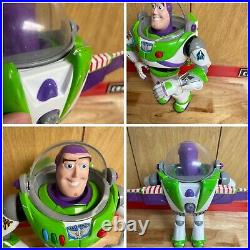 Disney Toy Story Talking 1998 Woody Vintage Woody Pull String Buzz Lightyear Lot
