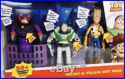 Disney Toy Story Talking Action Figures 3 Doll Set Zurg Buzz Lightyear Woody NEW
