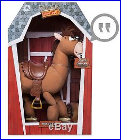 Disney Toy Story Talking Jessie Woody Bullseye Plush Galloping horse Sound Doll