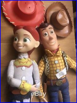 Disney Toy Story Talking Jessie, Woody, and Buzz Lightyear Dolls all Work