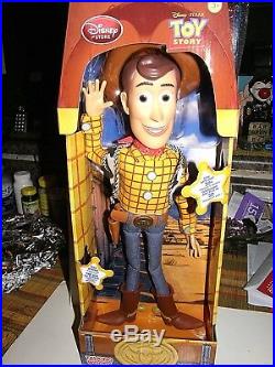 Disney Toy-Story Talking Woody 16 inches collector-Doll