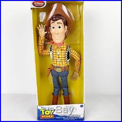 Disney Toy Story Talking Woody Buzz Lightyear Action Figures Dolls Set