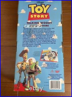 Disney Toy Story Talking Woody Doll Press Shirt Button VTG Thinkway Vintage