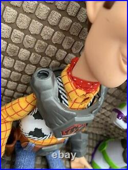 Disney Toy Story That Time Forgot Battlesaurus Talking Buzz Lightyear & Woody
