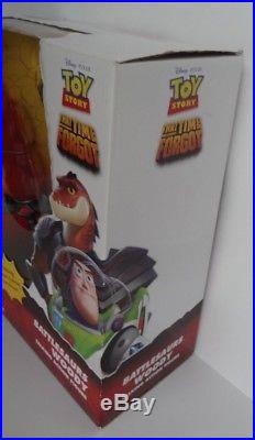 Disney Toy Story The Time Forgot Battlesaurs Woody 12 Talking Doll Figure RARE