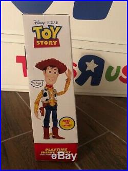Disney Toy Story WOODY 16 Playtime With Woody Sheriff Cowboy Action Figure Doll