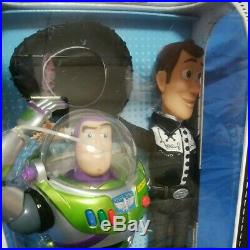 Disney Toy Story Woody & Buzz Talking Figure 1 Of 6000 Limited Edition A48