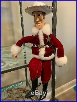 Disney Toy Story Woody Doll 1999 Christmas Edition