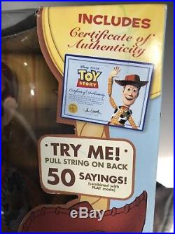 Disney Toy Story Woody Doll Signature Collection Rare Limited Edition Disneyana
