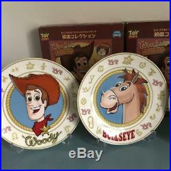 Disney Toy Story Woody Jesse Bullseye Prospector Roundup Plate Set Doll Rare 2