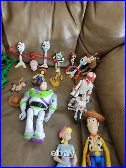 Disney Toy Story Woody, Jessie, Bullseye, Boo Peep, Figures LOT