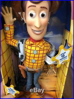 Disney Toy Story Woody & Jessie Pull String Talking Action Figure Doll 16'' New