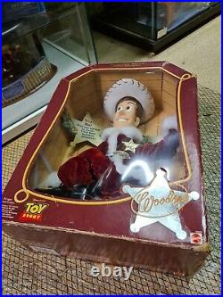 Disney Toy Story Woody Santa Clause Christmas Outift Holiday Doll RARE