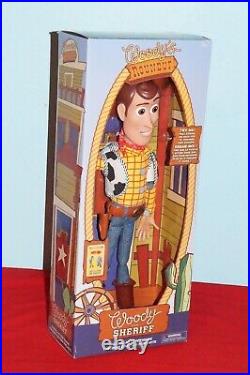 Disney Toy Story Woody Talking Action Figure Pull-String on Back New In Box F/SH
