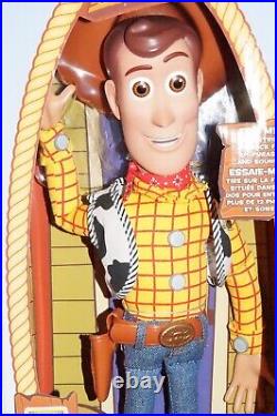 Disney Toy Story Woody Talking Action Figure Pull-String on Back New In Box F/SH