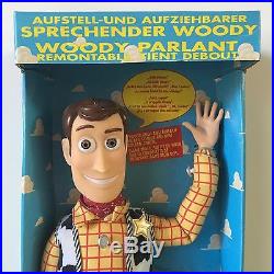 Disney Toy Story Woody Talking Parlance Pull String Collect German Txt New Pixar