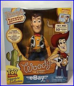 Disney Toy Story Woody's Roundup Sheriff Woody Doll Signature Collection Pixar