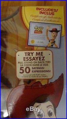 Disney Toy Story Woody's Roundup Talking Sheriff Woody Doll Collection Figure