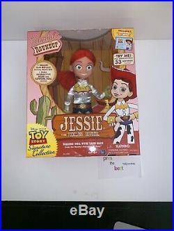 Disney Toy Story Woody's Roundup Yodeling Talking Jessie Doll Signature NEW