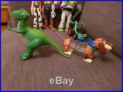 Disney Toy Story bundleTalking Woody Buzz Lightyear, Jessie Doll, Slinky, Rex Car