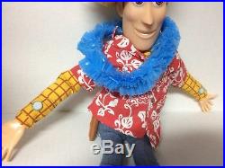 Disney Toy Story talking Woody Doll Hawaiian Vacation Toys R Us TRU Exclusive