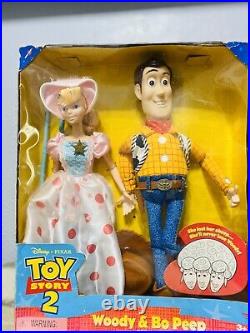 Disney Toy story 2 woody & bo peep Gift Set Dolls