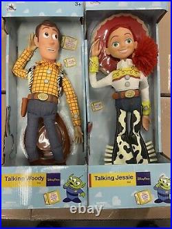 Disney Vintage TOY STORY Woody & Jessie Talking Pull-String Doll Toys 15 Works