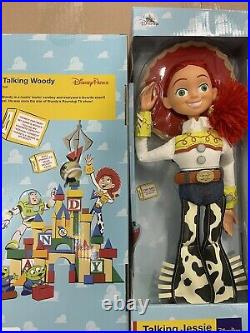 Disney Vintage TOY STORY Woody & Jessie Talking Pull-String Doll Toys 15 Works