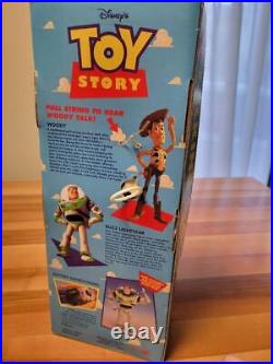 Disney Woody Toy Story Pull-String Talking Doll Thinkway 16 From Japan