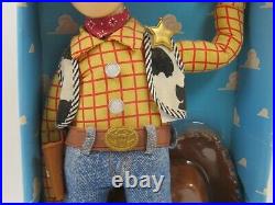 Disney's Toy Story Original Poseable Pull String Talking Woody ThinkWay New READ