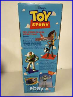 Disney's Toy Story Think Way Pull String Talking Woody Doll
