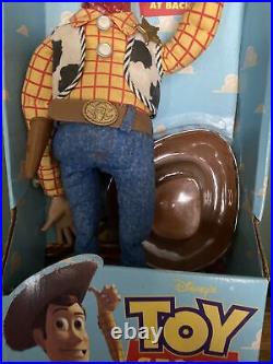 Disney's Toy Story Think Way Toys Pull-String Talking Woody New In Box Works