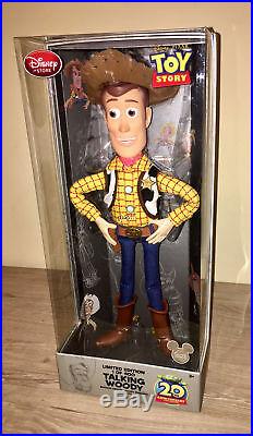 Disneyland Disney D23 Expo 2015 Toy Story Talking Woody Doll LE 400