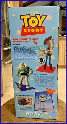 Disneys Toy Story Poseable Pull-String Talking Woody