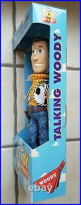 Disneys Toy Story Talking Woody Action Figure, Press Button on shirt works