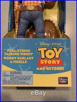 Early Edition Disney Toy Story 2 Pull String Woody Doll NIB