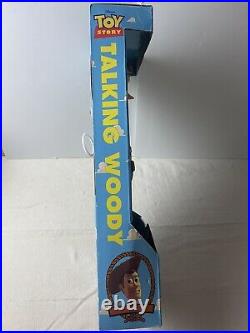 First Edition Toy Story Woody Pull-string Talking Doll Thinkway 16 Item #62943