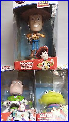 Funko Toy Story Wacky Wobbler Bobble Head Jessie and Woody Lot of 2